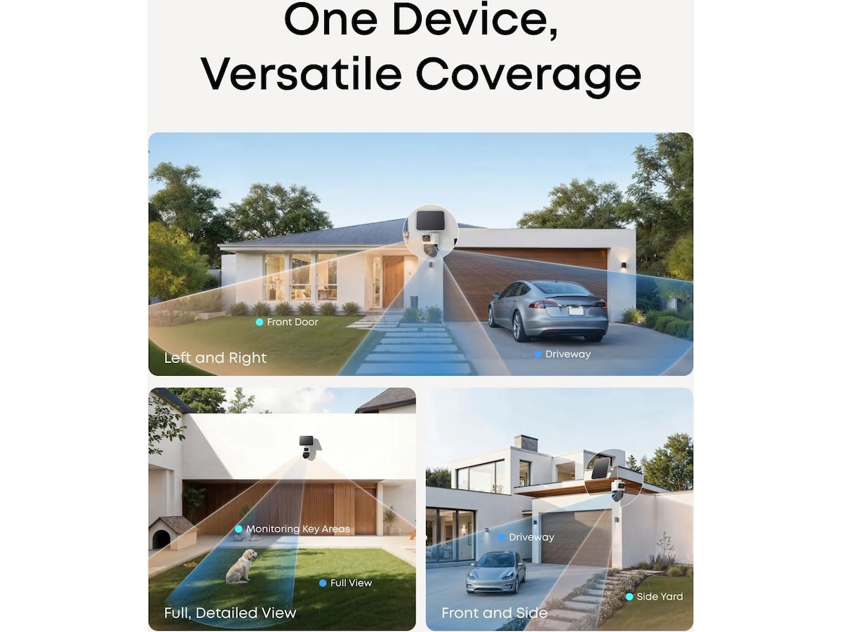 Eufy eufyCam S4 2-kamera kit Overvågningskameraer