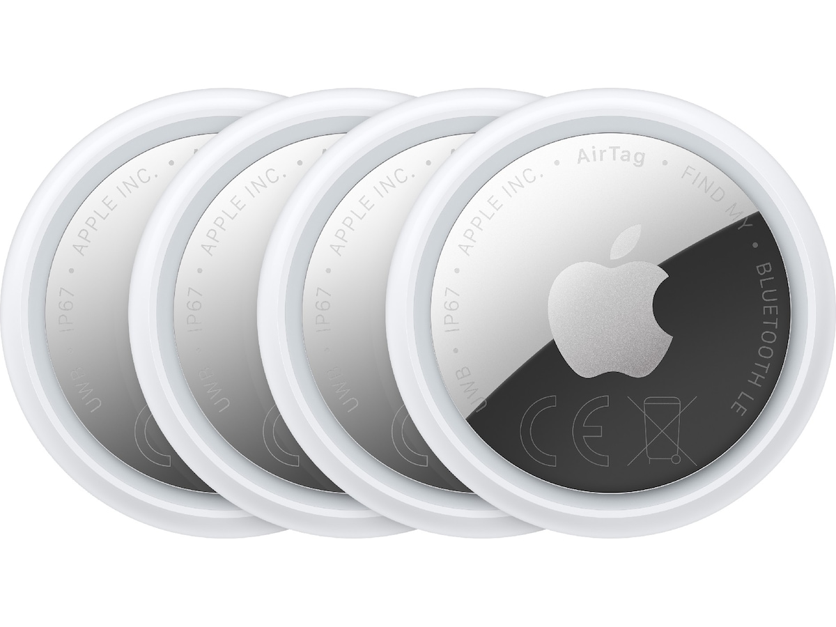 AirTag (2. gen.) tracker - 4-pak Bluetooth tracker & GPS