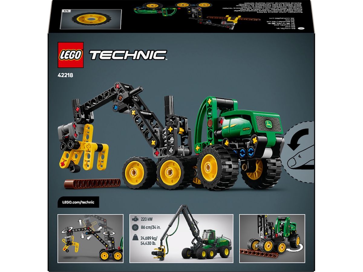 LEGO Technic John Deere 1470H skovmaskine 42218 LEGO