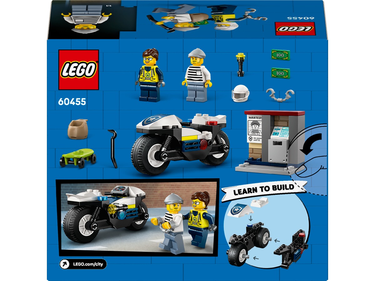 LEGO City politiets motorcykeljagt 60455 LEGO
