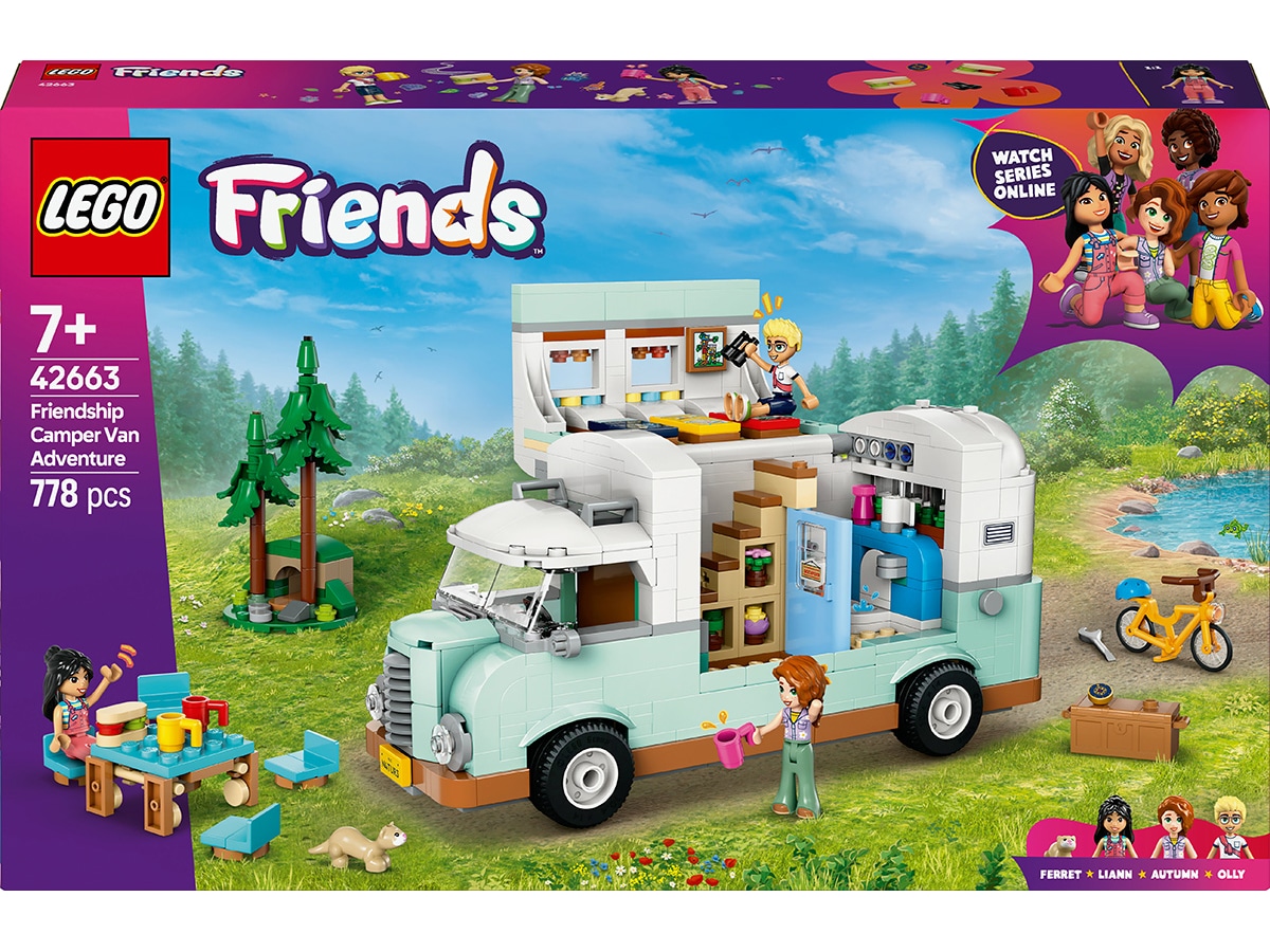 LEGO Friends venskabseventyr med autocamper 42663 LEGO