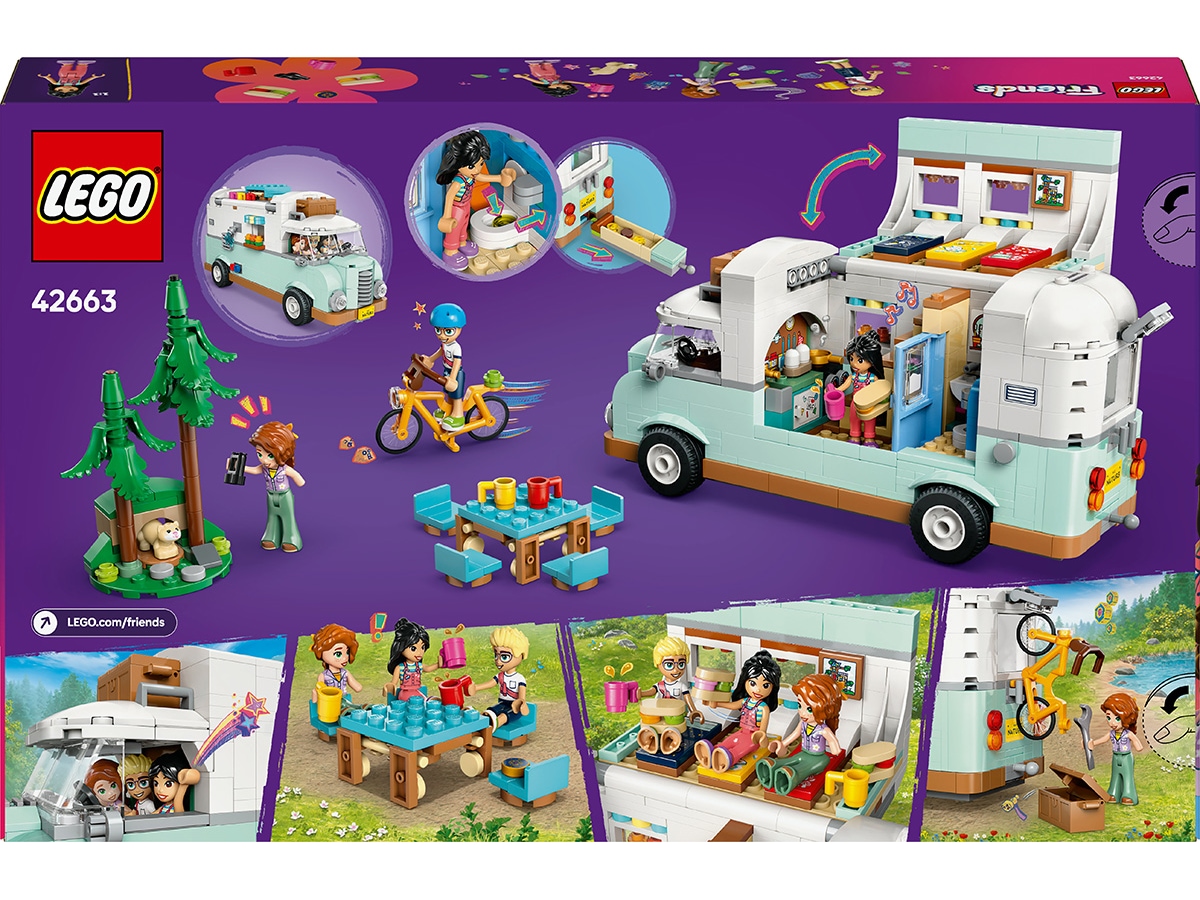 LEGO Friends venskabseventyr med autocamper 42663 LEGO