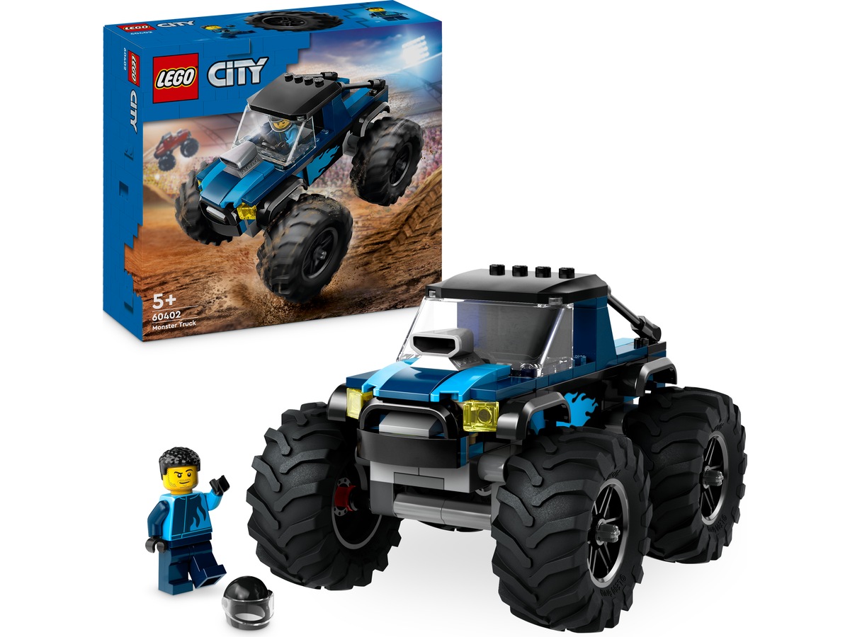 LEGO City Great Vehicles monstertruck 60402 (blå) LEGO