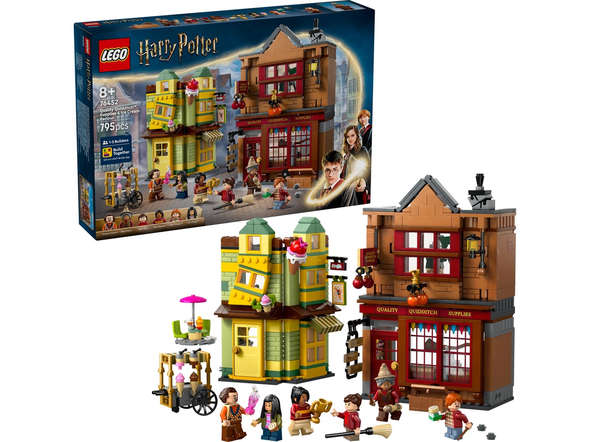 LEGO Harry Potter kvalitetsudstyr til rumpeldunk og isbar 76452 LEGO