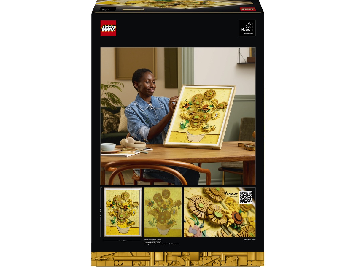 LEGO ART Vincent van Gogh – solsikker 31215 LEGO