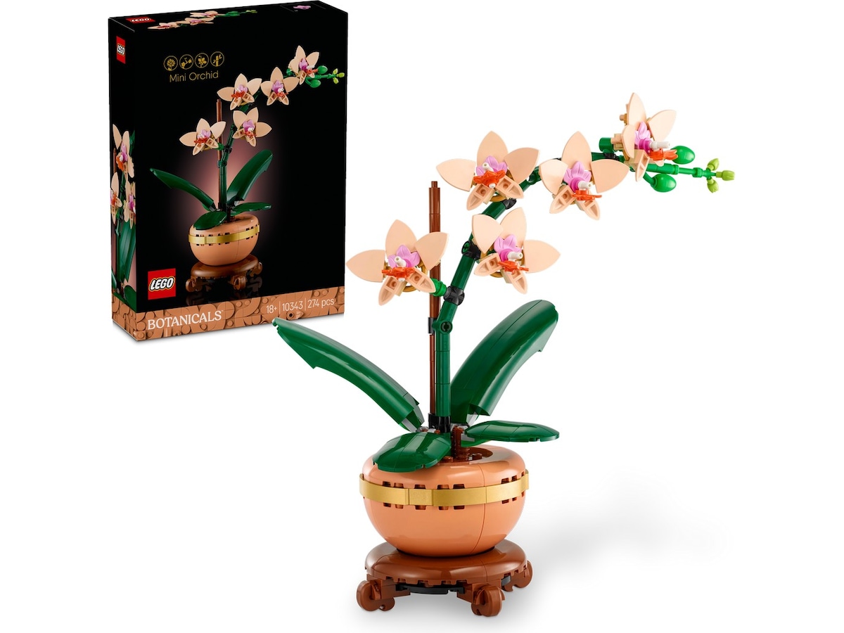 LEGO Botanicals miniatureorkidé 10343 LEGO