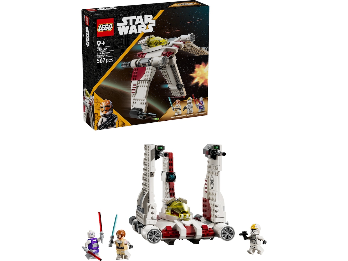 LEGO Star Wars: The Clone Wars V-19 Torrent-stjernejager 75432 LEGO