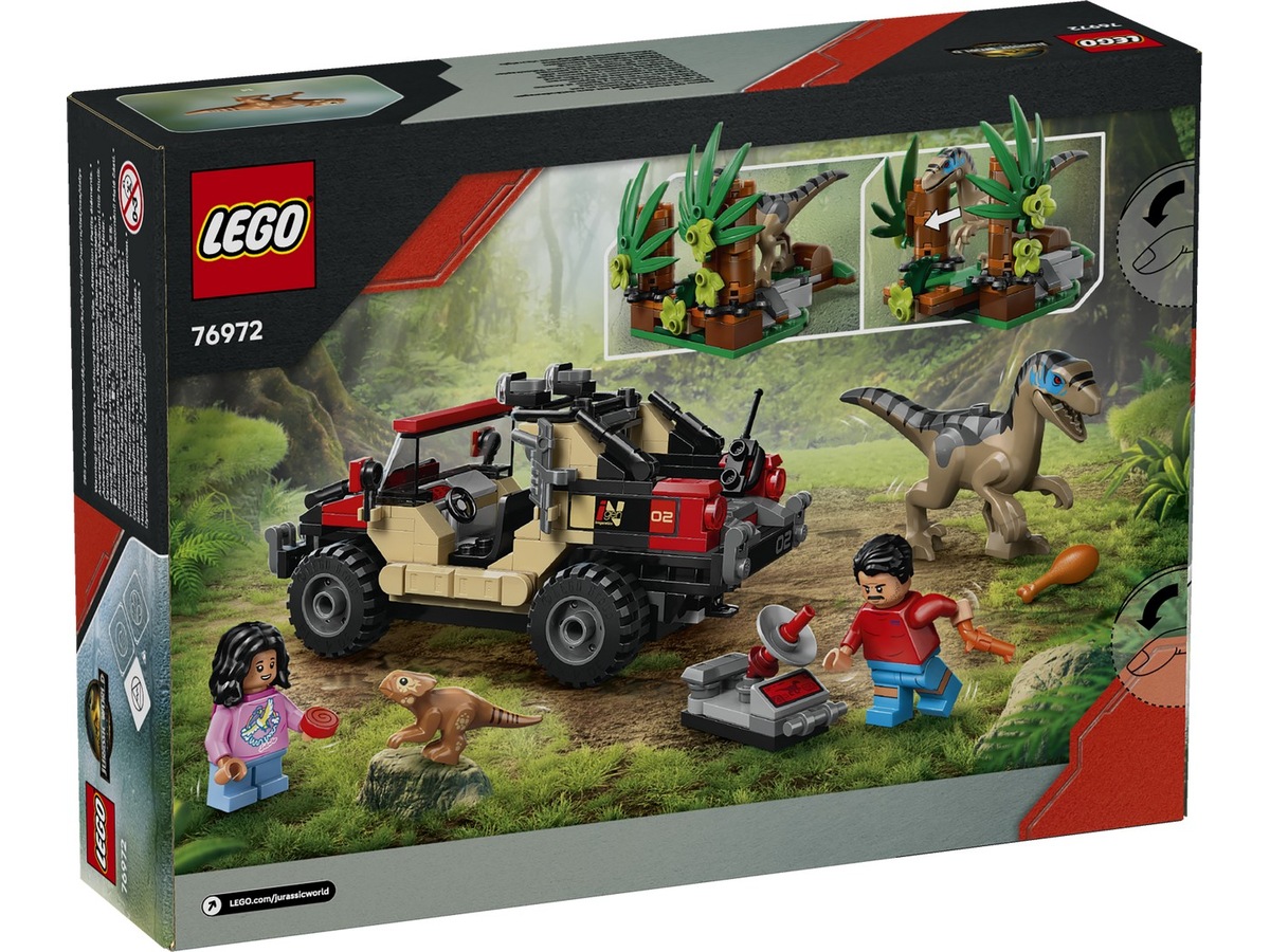 LEGO Jurassic World raptorflugt i terrænbil 76972 LEGO