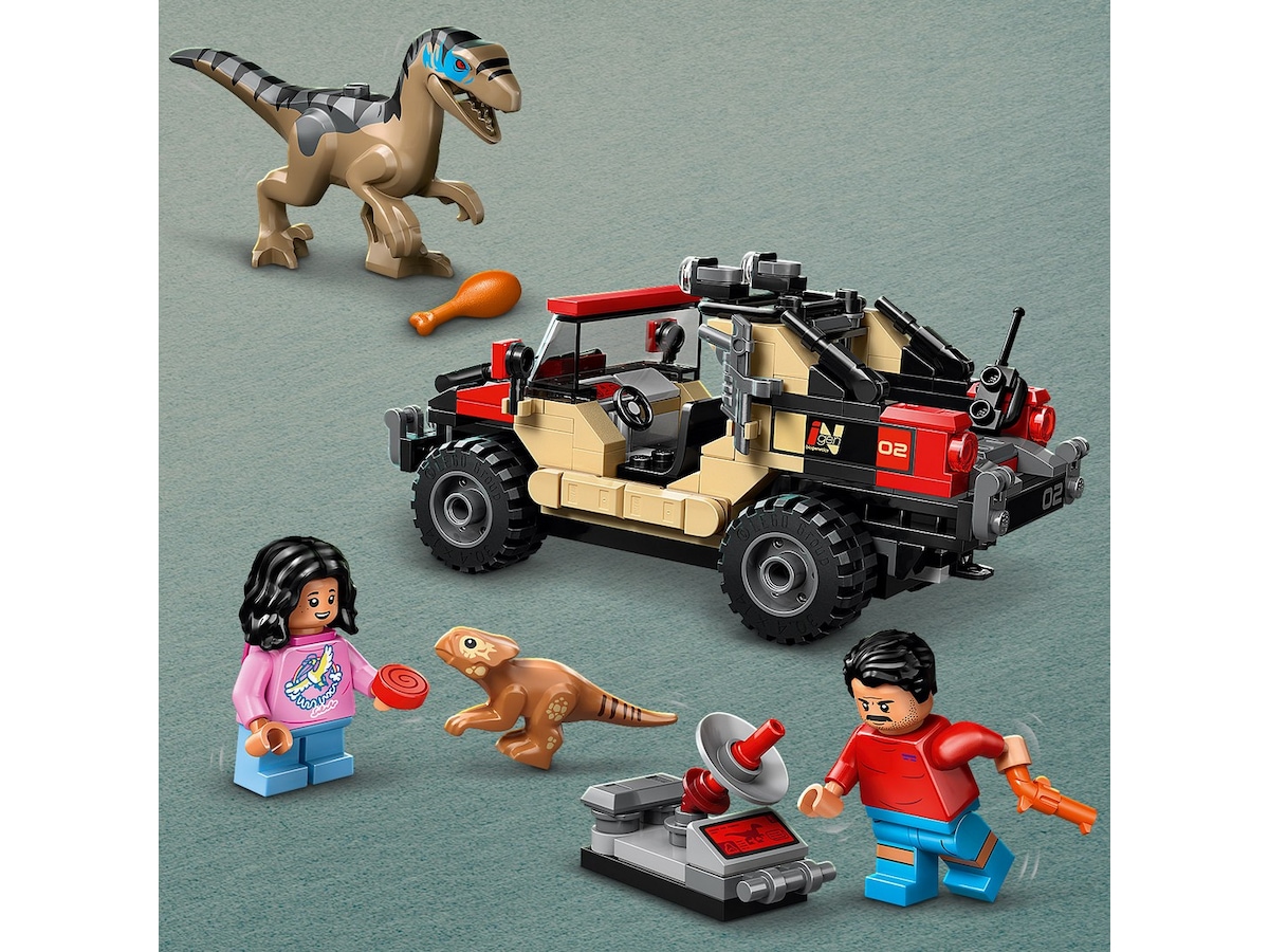 LEGO Jurassic World raptorflugt i terrænbil 76972 LEGO