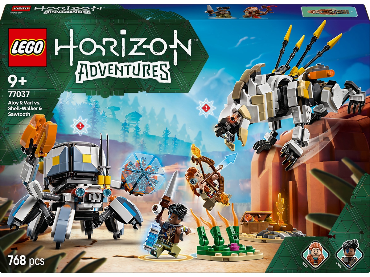 LEGO Horizon Aloy og Varl mod Sköldkryp og Sågtand 77037 LEGO