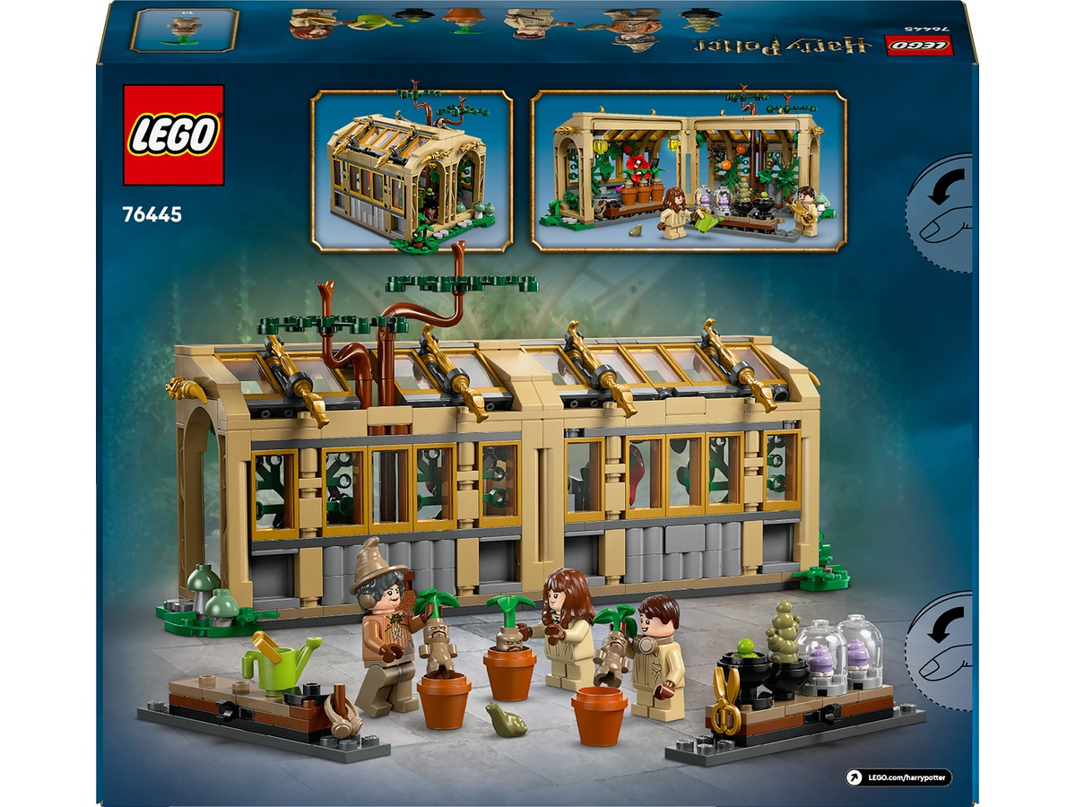 LEGO Harry Potter Hogwarts slot: lektion i urtekundskab 76445 LEGO