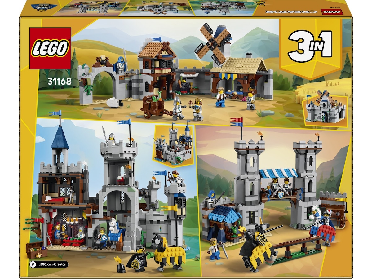 LEGO Creator middelalderligt ridderslot 31168 LEGO