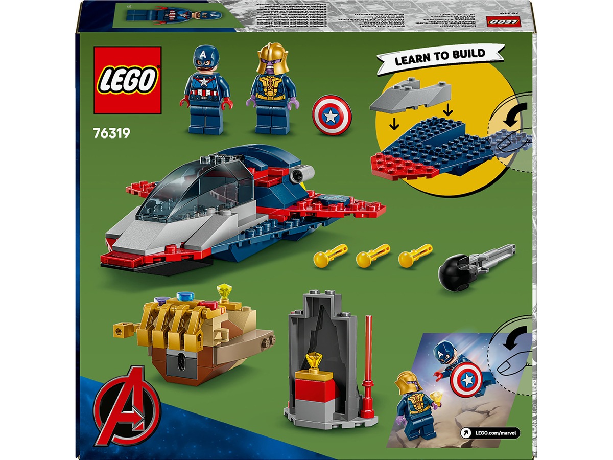 LEGO Super Heroes Captain America mod Thanos 76319 LEGO