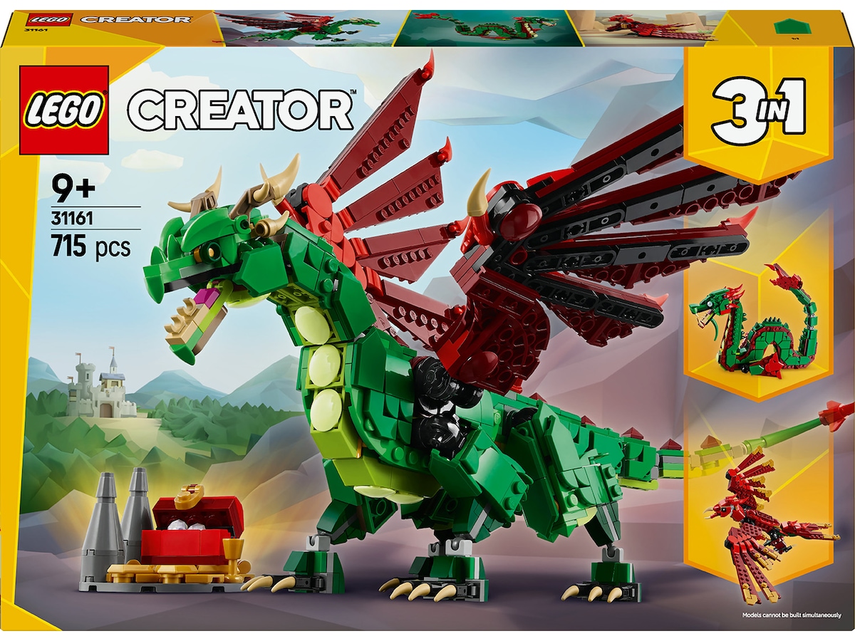 LEGO Creator middelalderlig drage 31161 LEGO