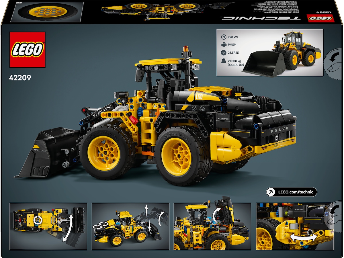 LEGO Technic Volvo L120 elektrisk hjullæsser 42209 LEGO