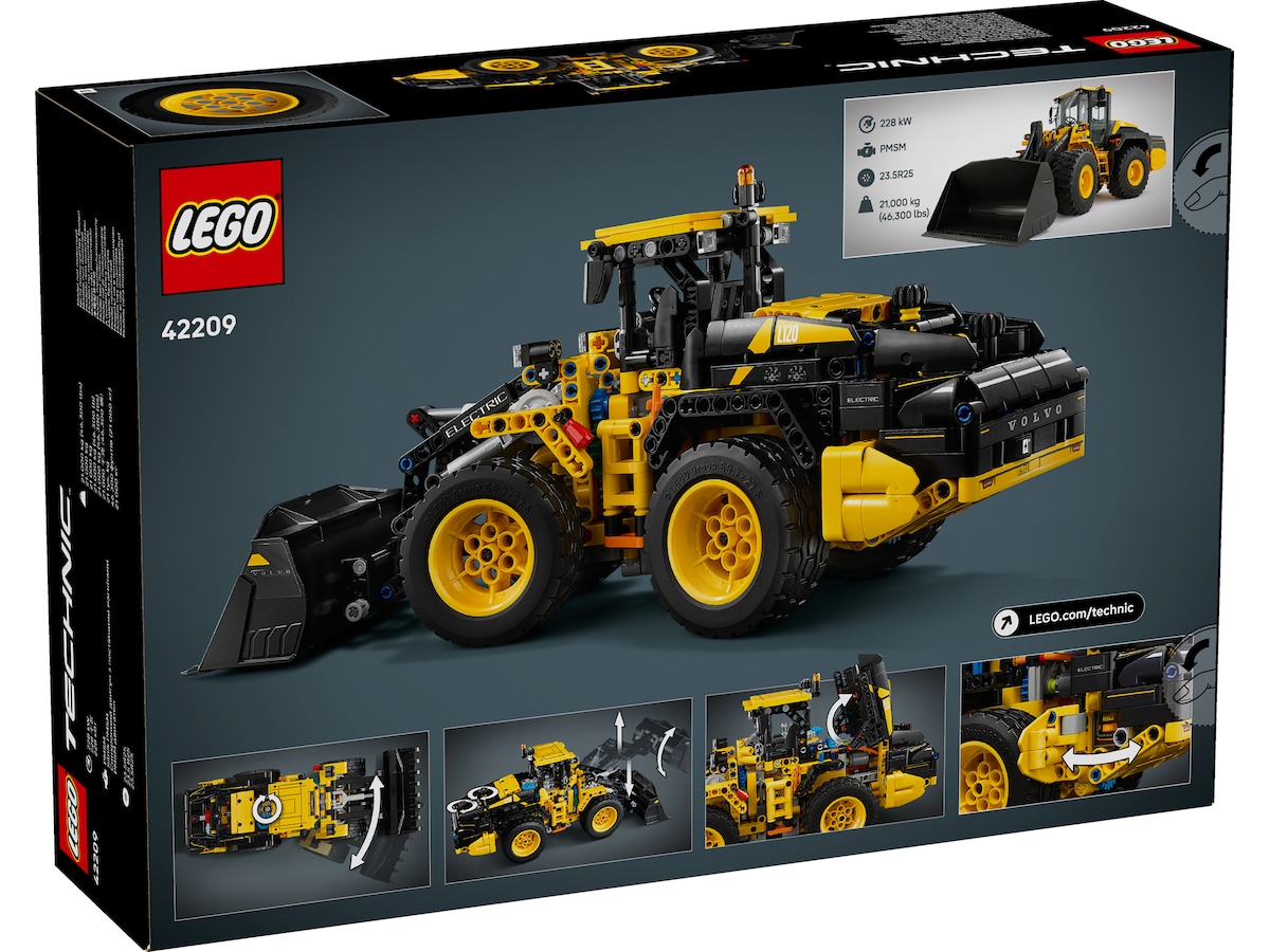 LEGO Technic Volvo L120 elektrisk hjullæsser 42209 LEGO