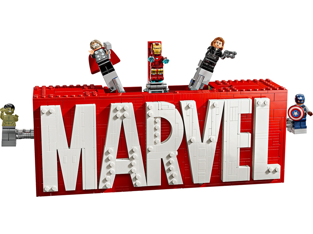 LEGO Super Heroes MARVEL logo og minifigurer 76313 LEGO