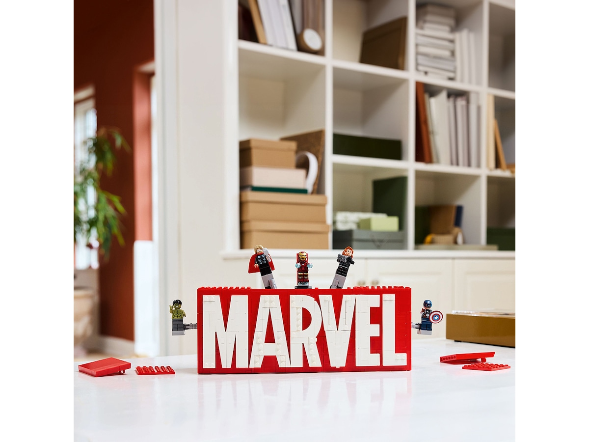 LEGO Super Heroes MARVEL logo og minifigurer 76313 LEGO