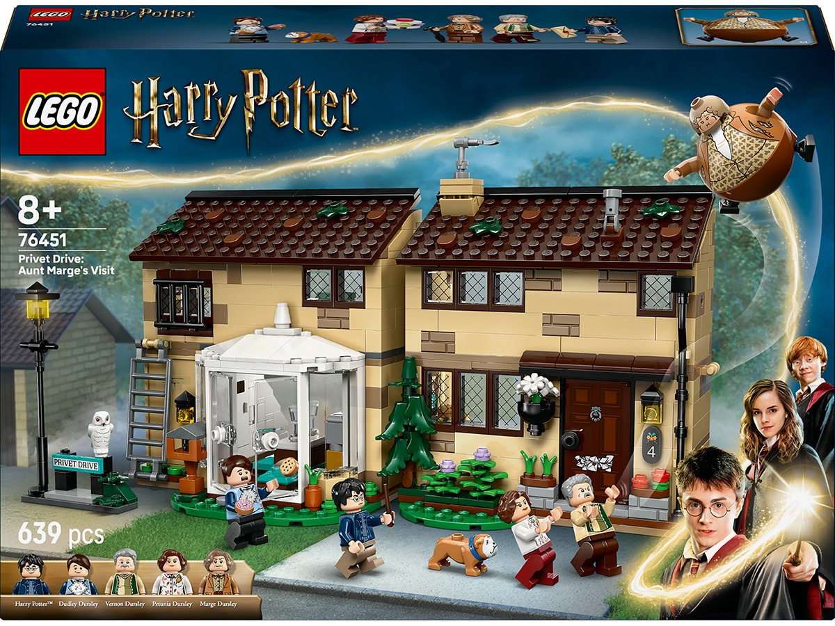 LEGO Harry Potter Privet Drive: tante Marges besøg 76451 LEGO