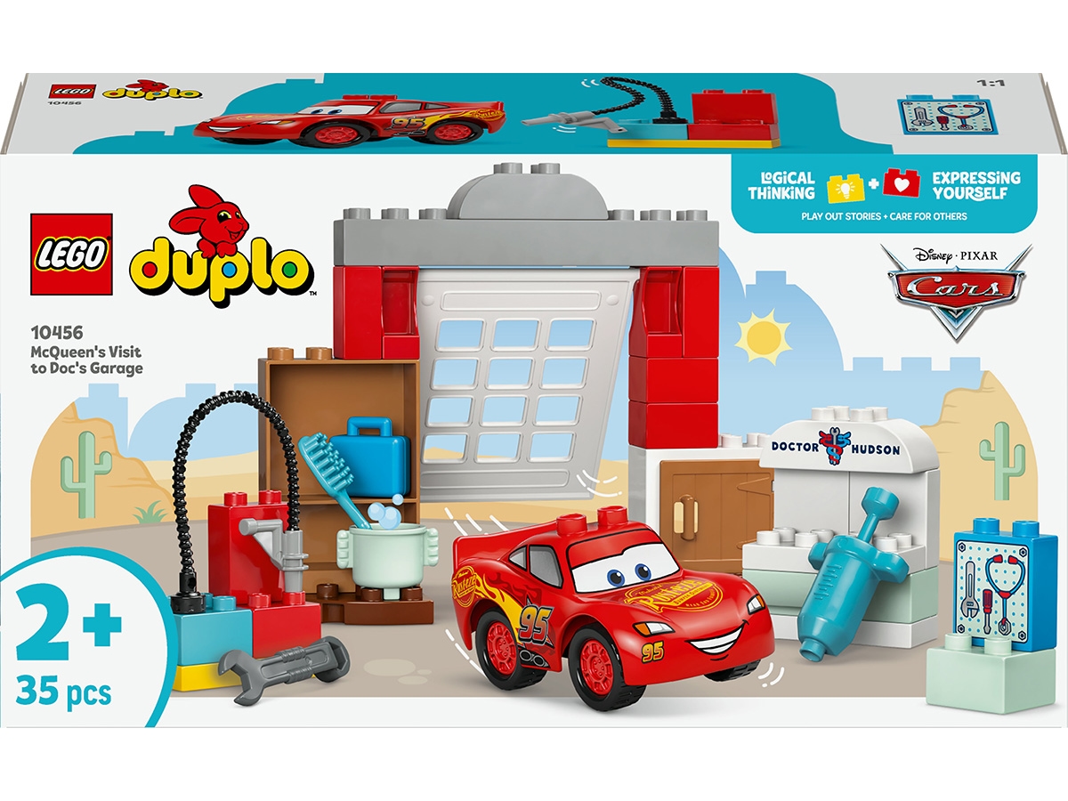 LEGO DUPLO Disney McQueens besøg i Docs garage 10456 LEGO