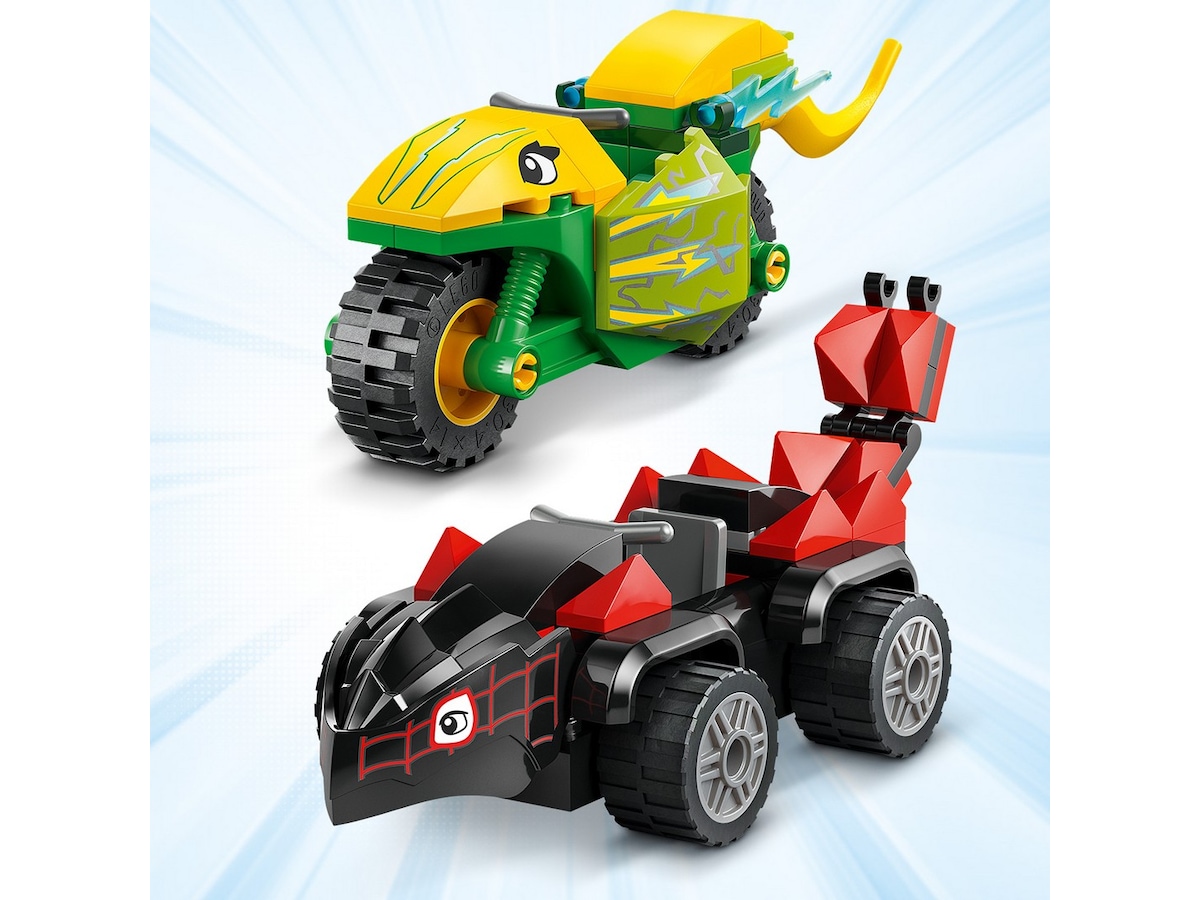 LEGO Spidey dinosaurkøretøjsjagt med Spin og Electro 11198 LEGO