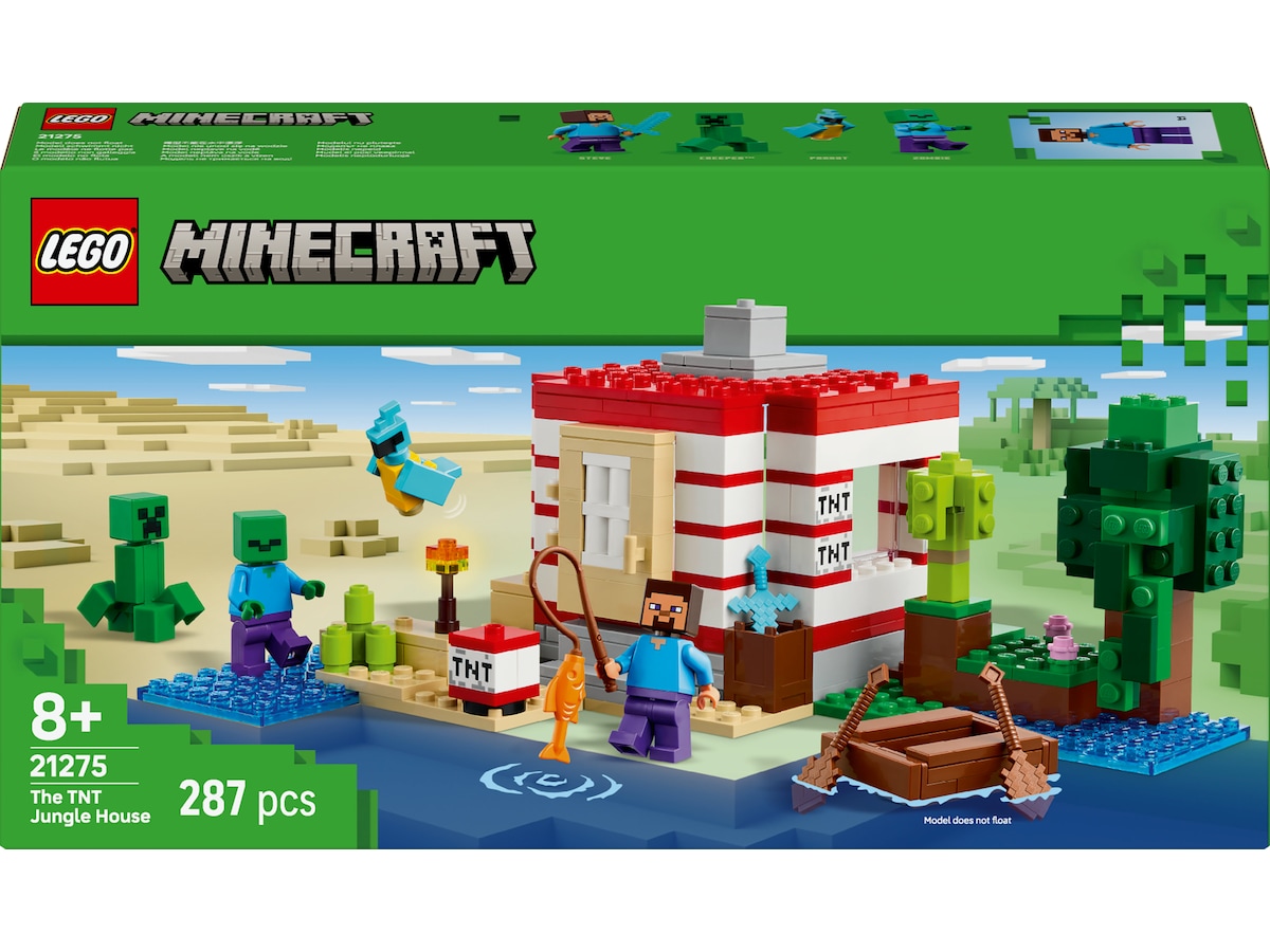 LEGO Minecraft dynamithuset i junglen 21275 LEGO
