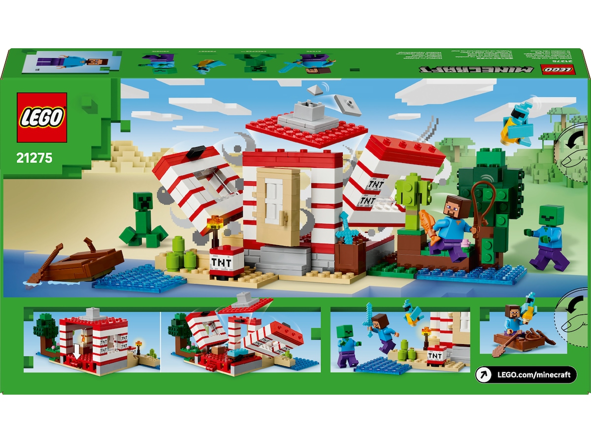 LEGO Minecraft dynamithuset i junglen 21275 LEGO