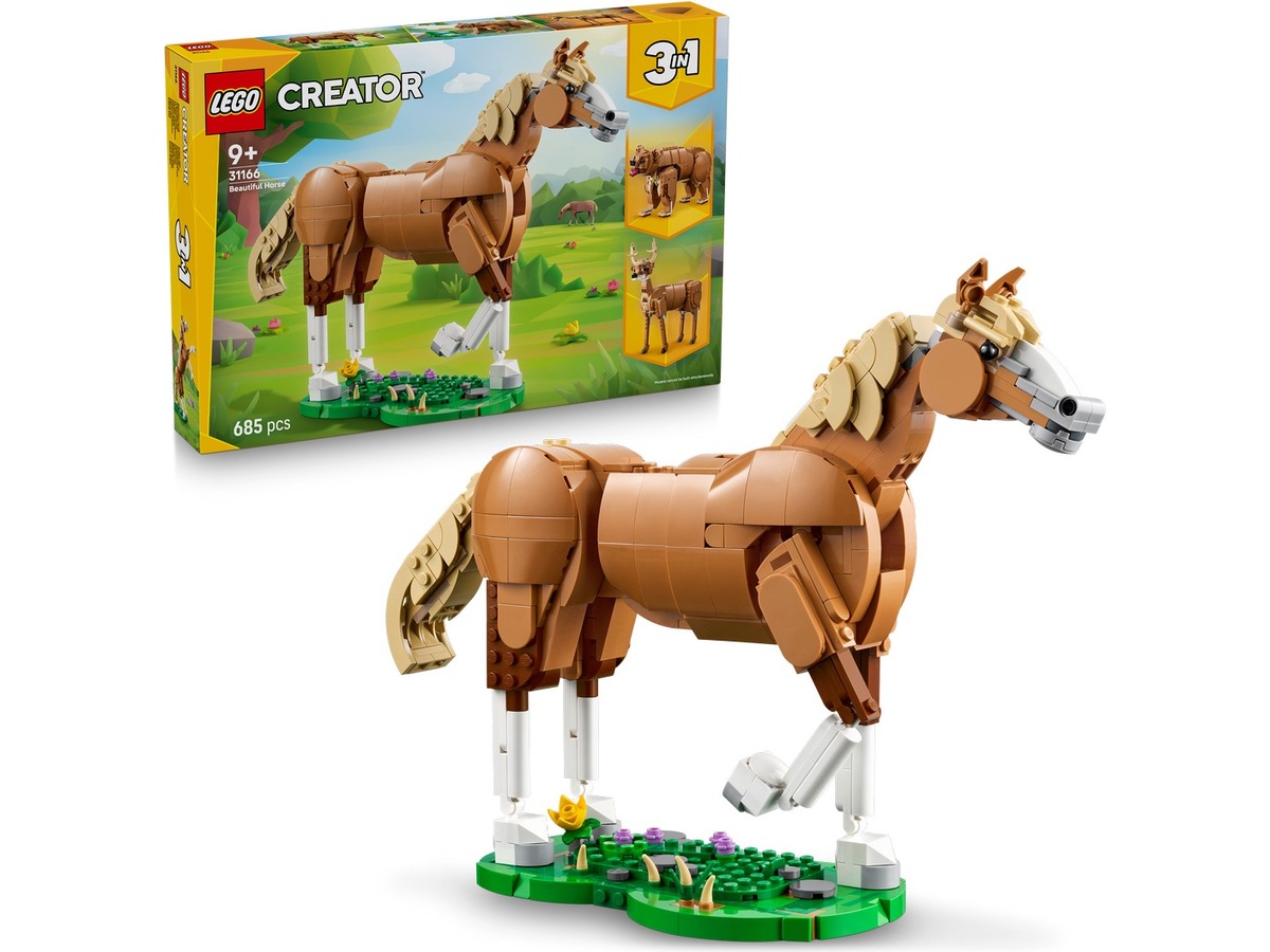LEGO Creator 31166 smuk hest LEGO