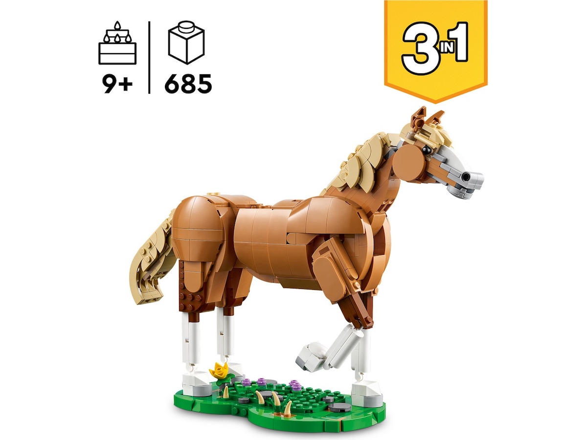 LEGO Creator 31166 smuk hest LEGO