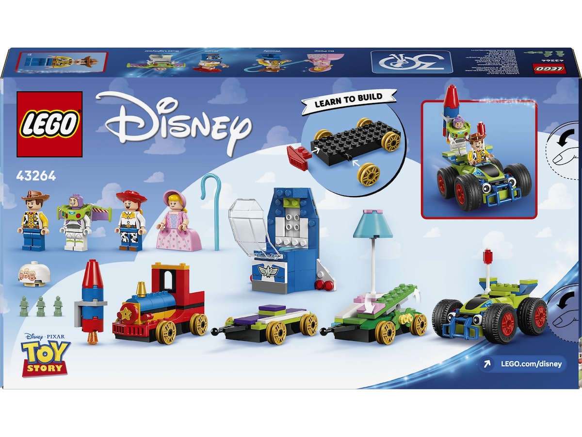 LEGO Disney Pixar festtog og fjernstyret bil fra Toy Story 43264 LEGO