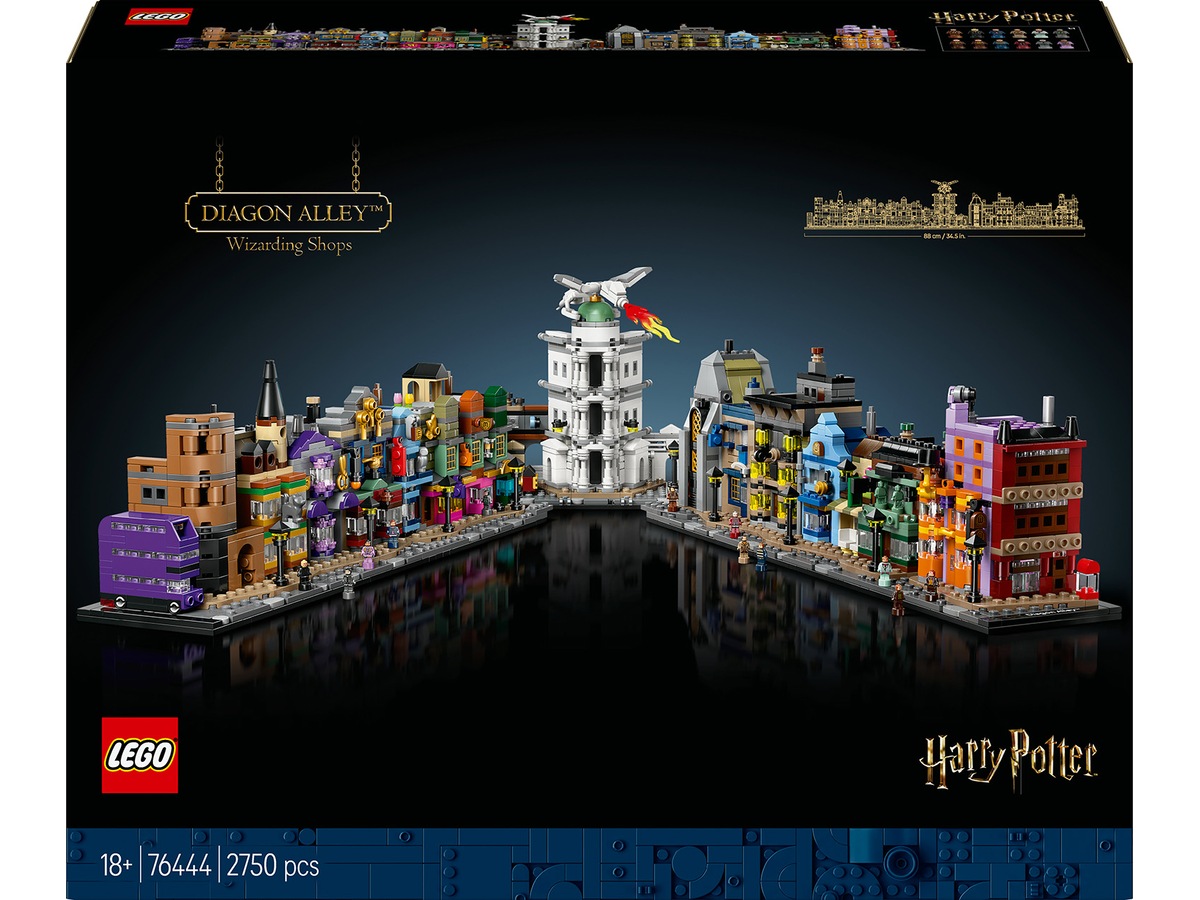 LEGO Harry Potter Diagonalstrædets troldmandsbutikker 76444 LEGO