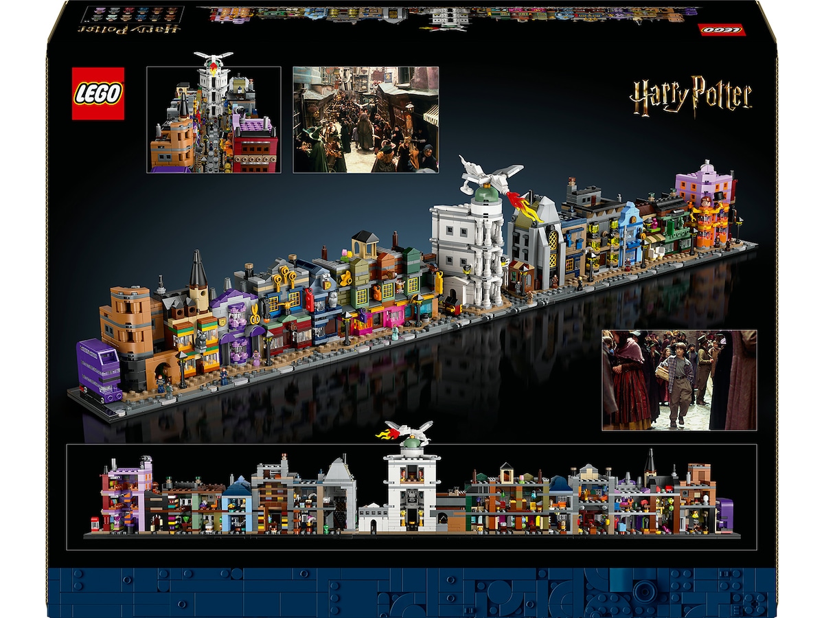 LEGO Harry Potter Diagonalstrædets troldmandsbutikker 76444 LEGO