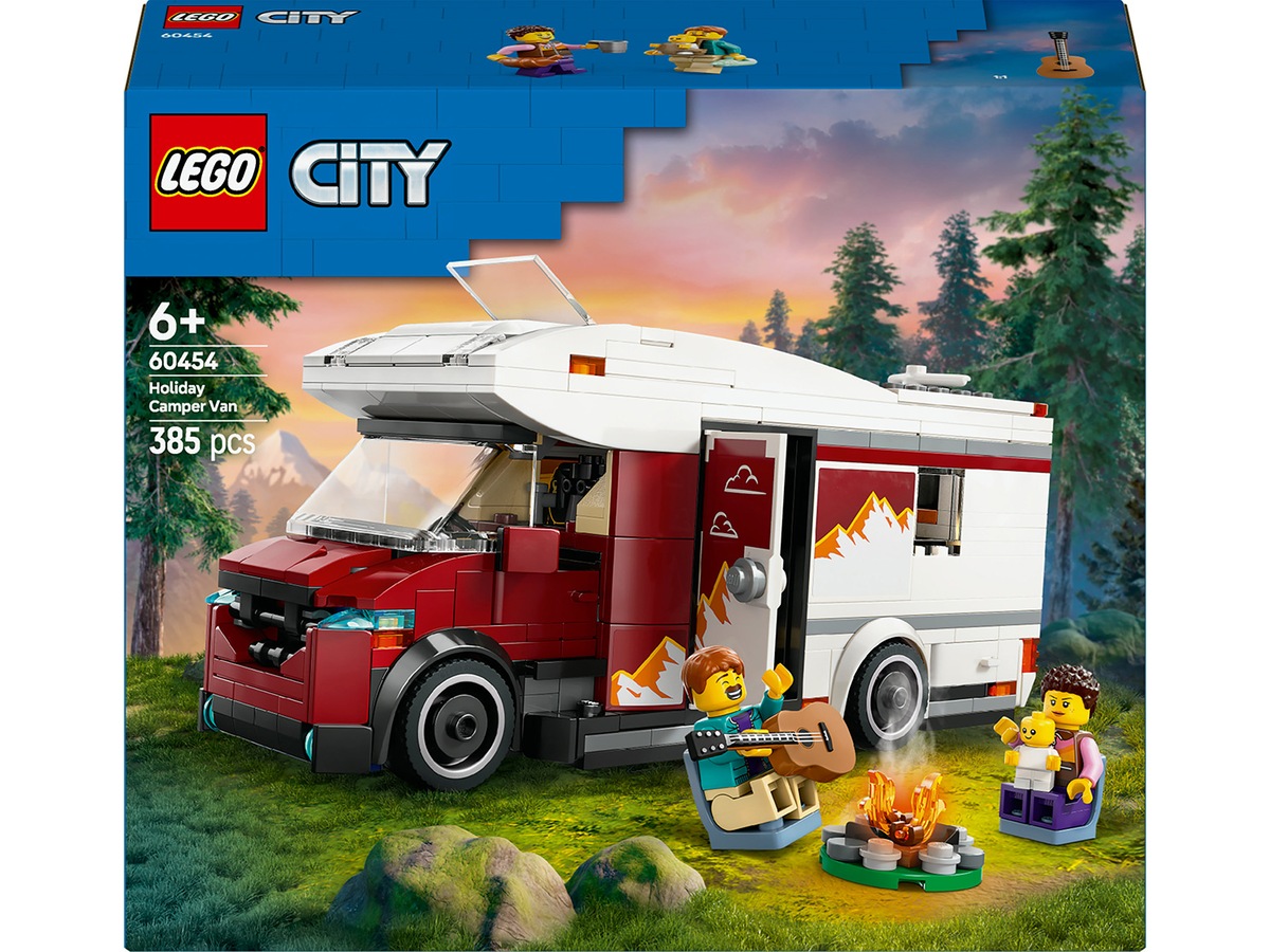 LEGO City Great Vehicles ferieeventyr med autocamper 60454 LEGO