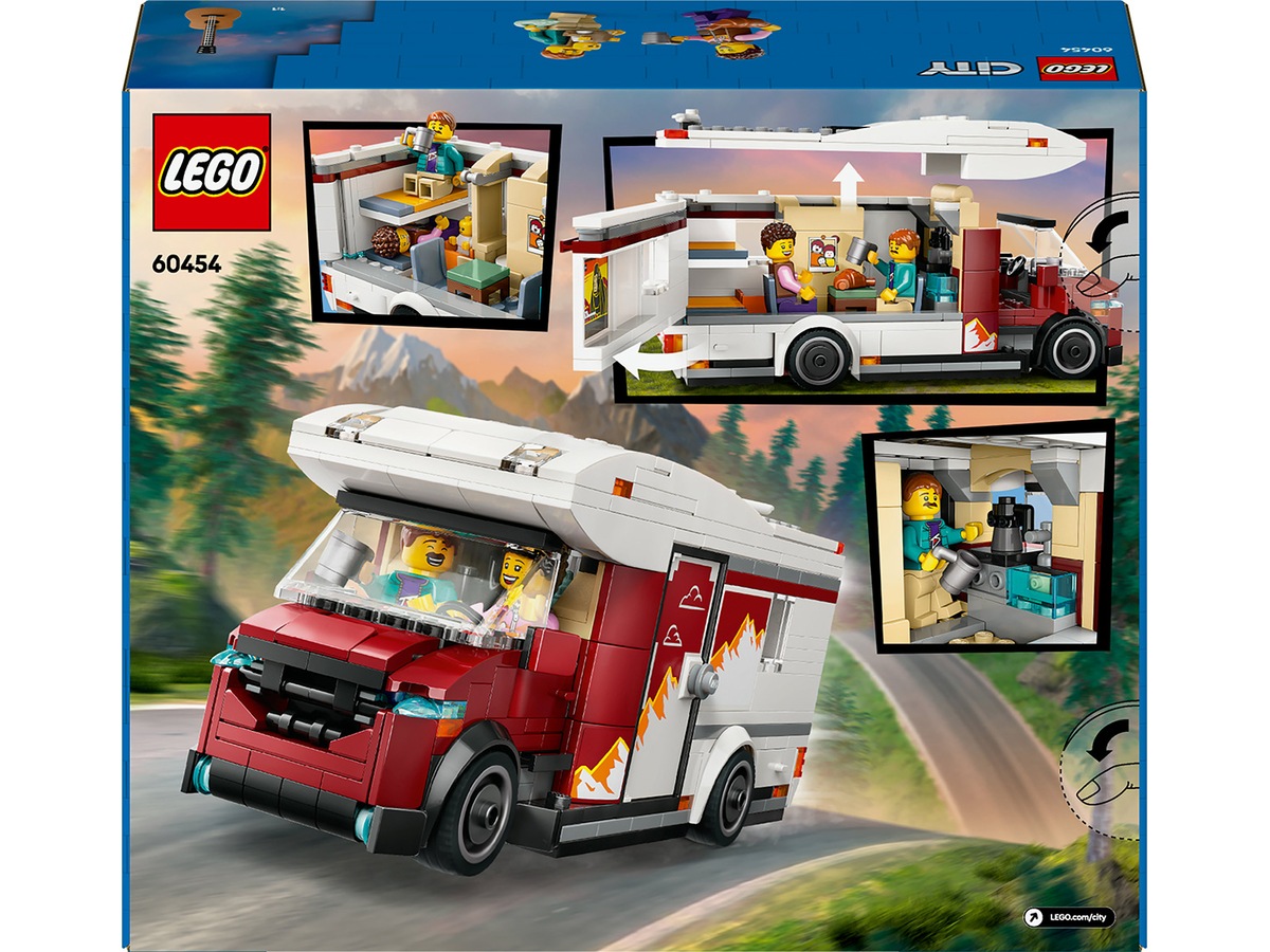LEGO City Great Vehicles ferieeventyr med autocamper 60454 LEGO