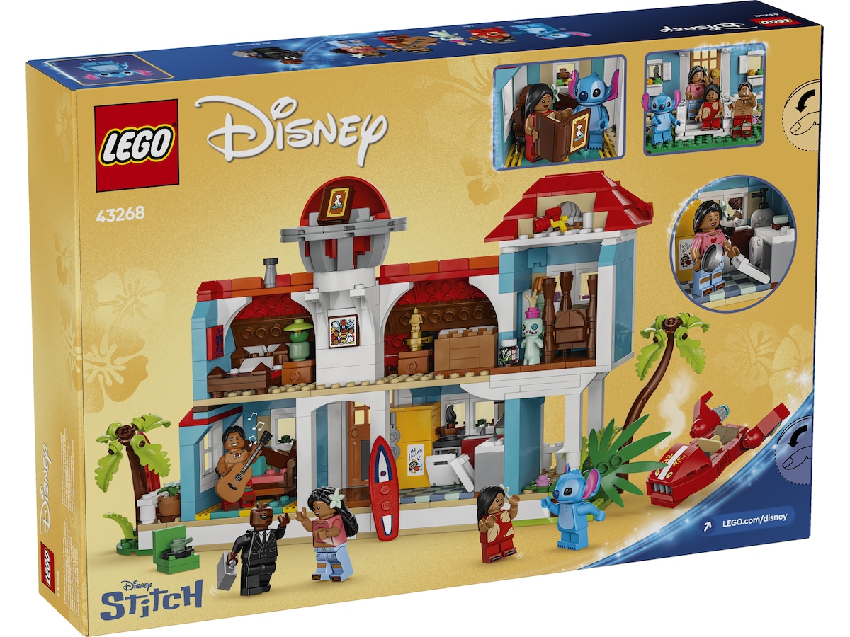 LEGO Disney Classic strandhuset til Lilo og Stitch 43268 LEGO