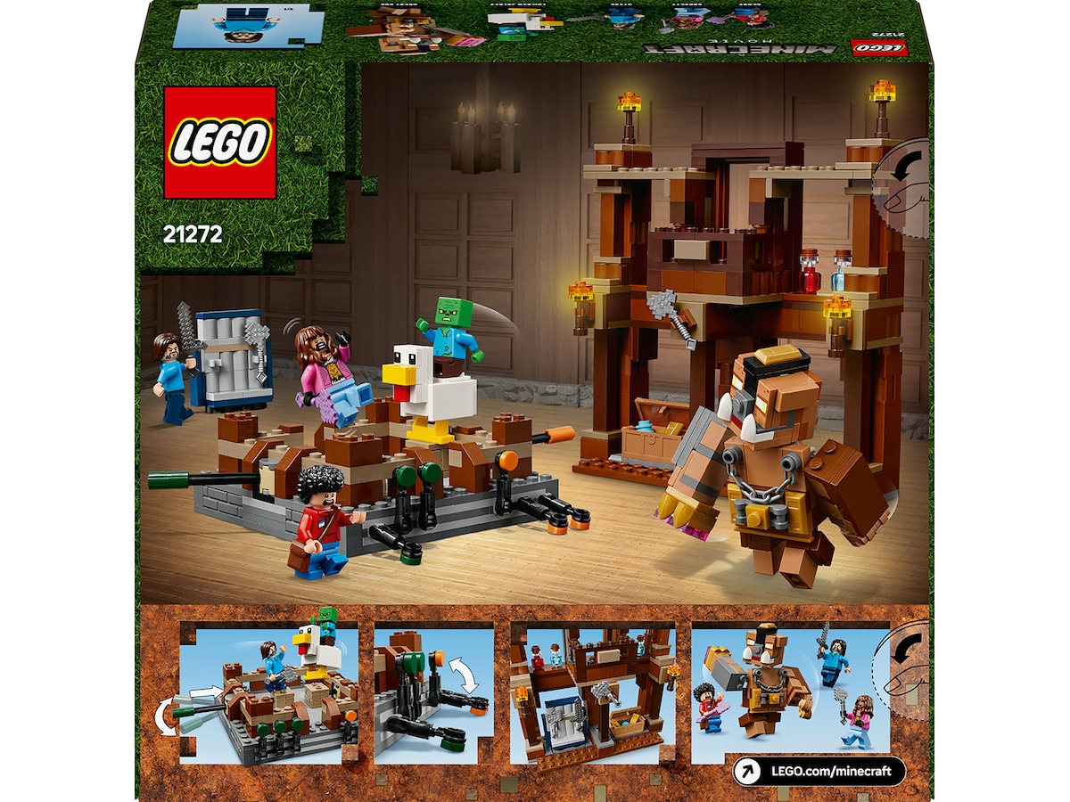 LEGO Minecraft skovherregårdens kamparena 21272 LEGO