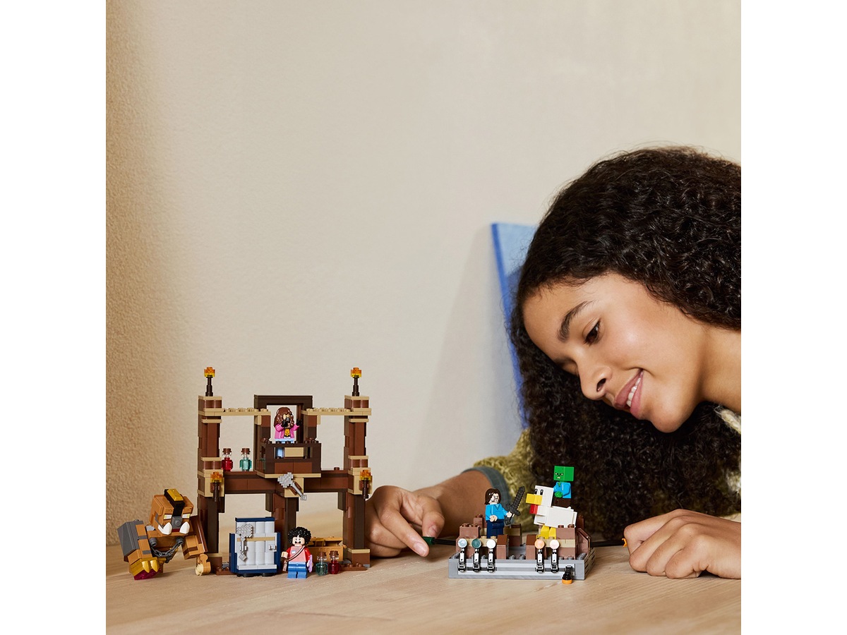 LEGO Minecraft skovherregårdens kamparena 21272 LEGO
