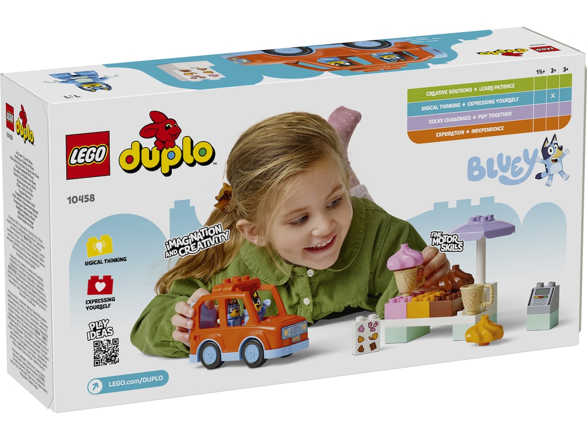 LEGO DUPLO Bluey isudflugt med Bluey 10458 LEGO