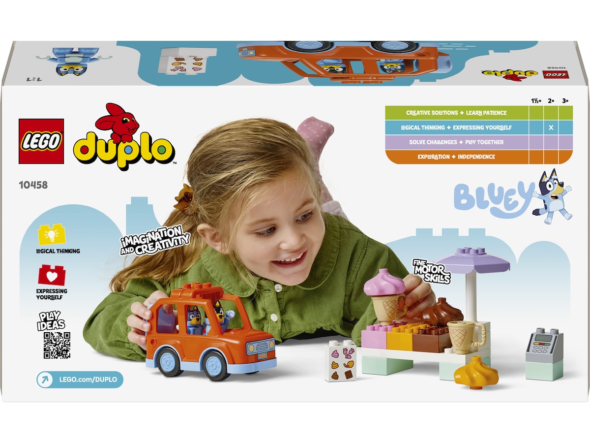 LEGO DUPLO Bluey isudflugt med Bluey 10458 LEGO