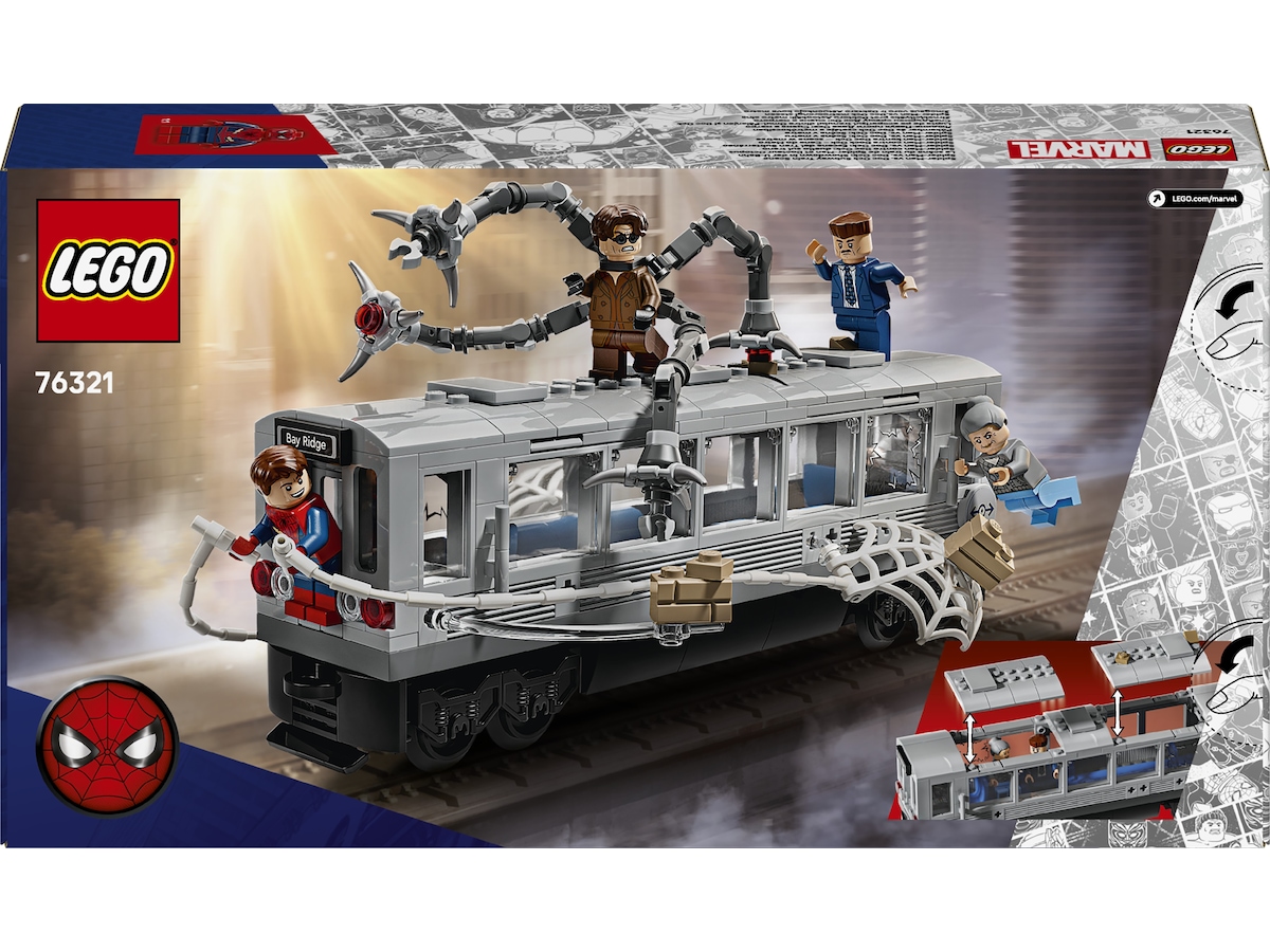 LEGO Super Heroes Spider-Man mod Doc Ock: metro-scenen 76321 LEGO