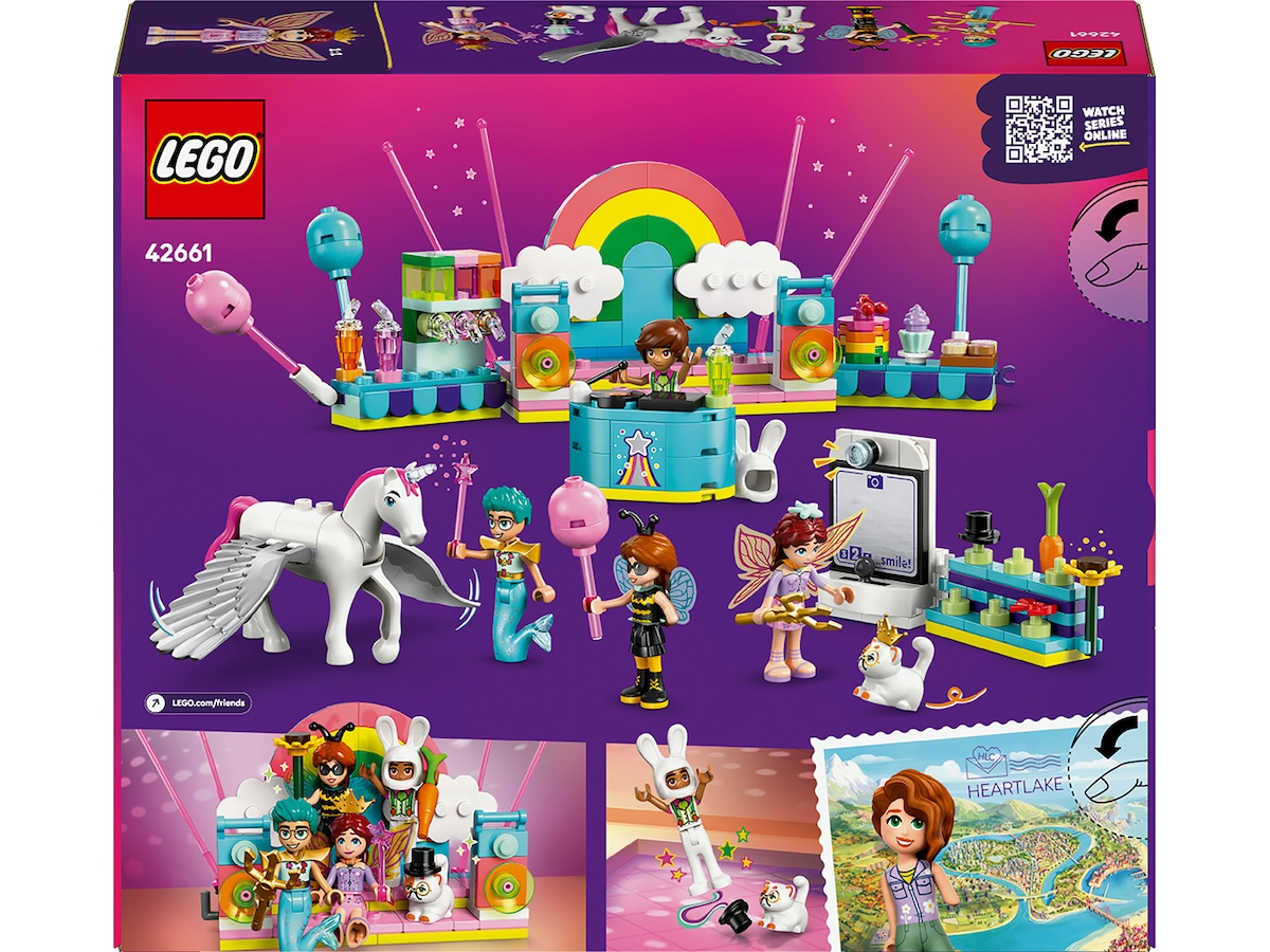 LEGO Friends maskeradefest med enhjørning og fe 42661 LEGO