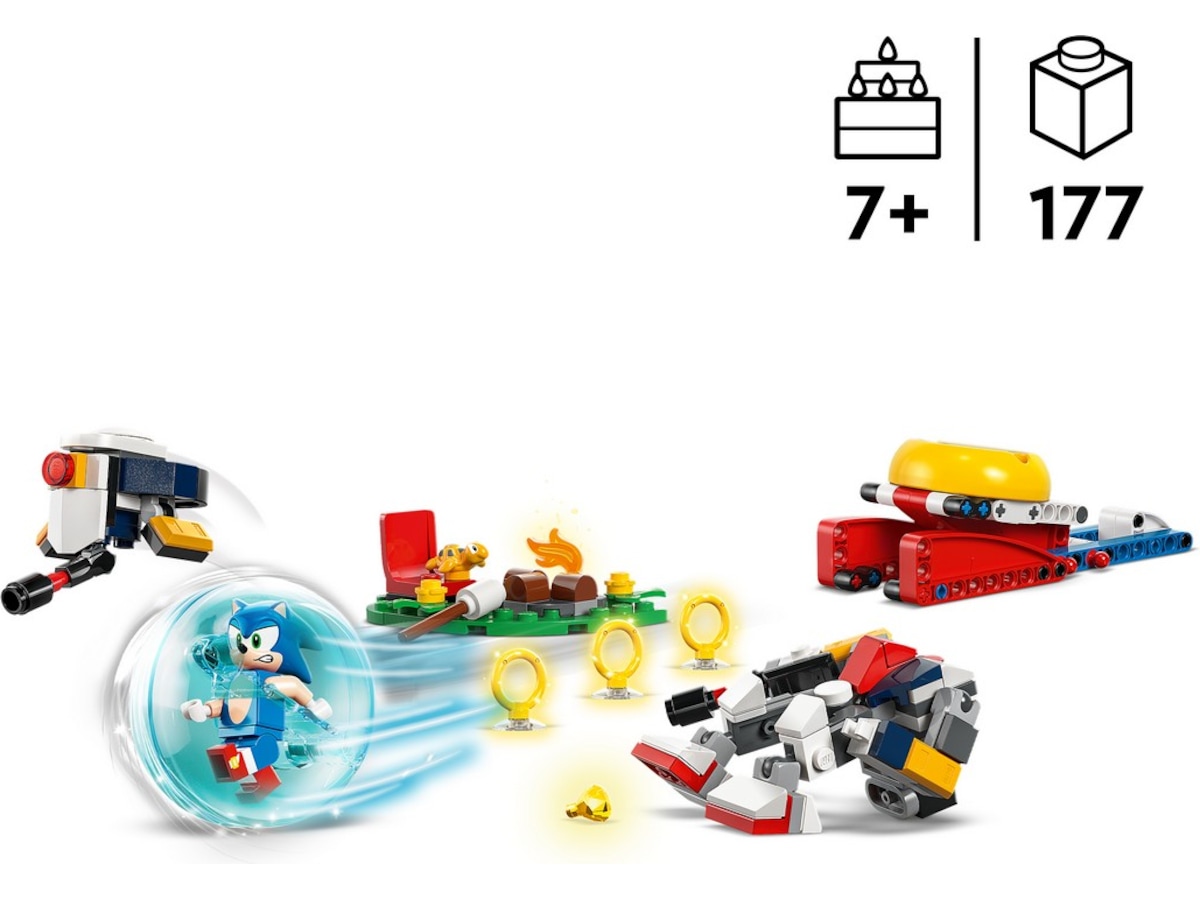 LEGO Sonic Sonics lejrbålsopgør 77001 LEGO