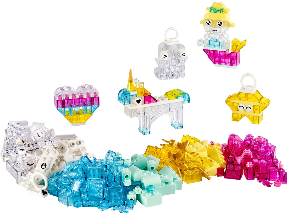 LEGO Classic magisk gennemsigtig boks 11040 LEGO