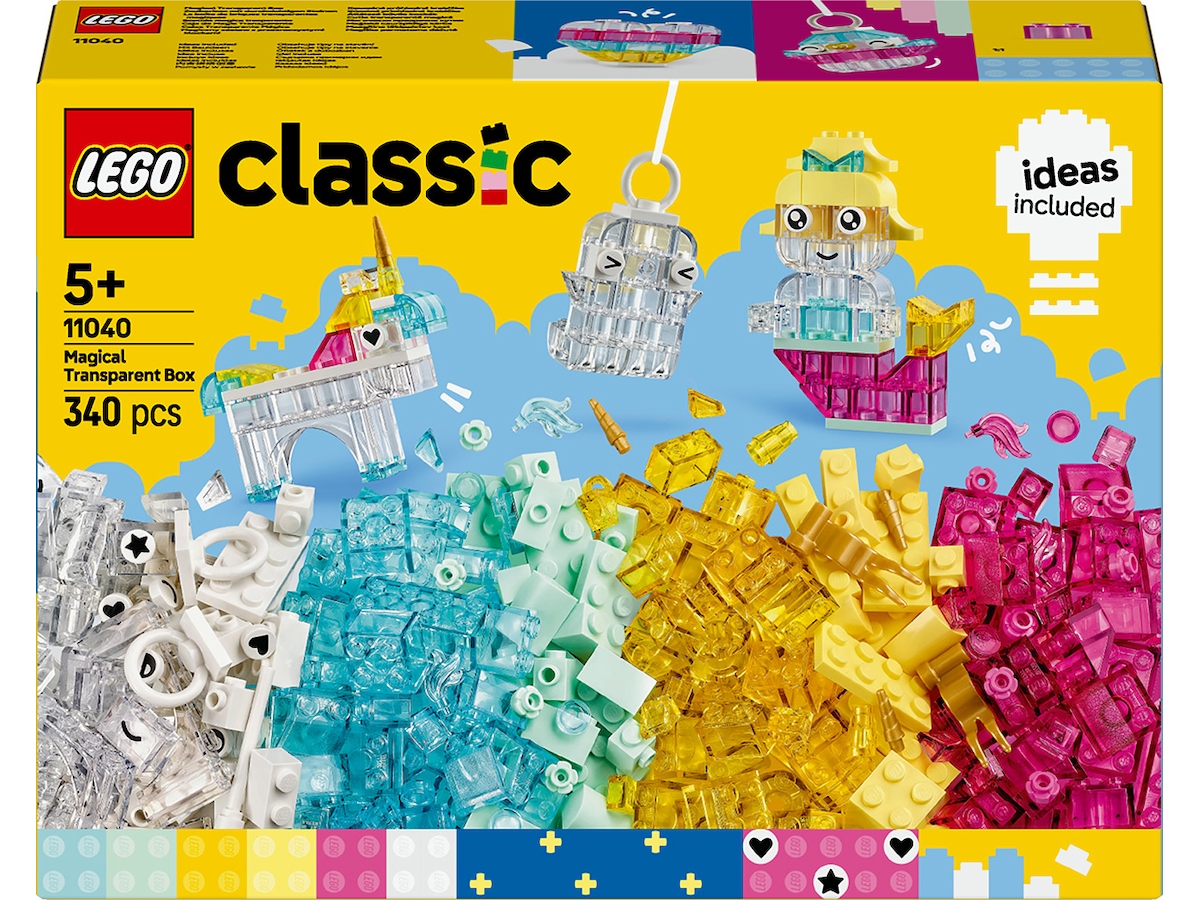 LEGO Classic magisk gennemsigtig boks 11040 LEGO