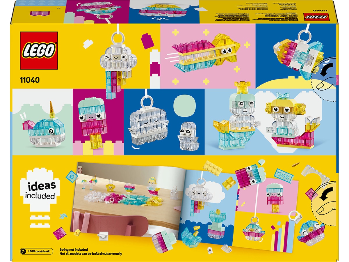 LEGO Classic magisk gennemsigtig boks 11040 LEGO