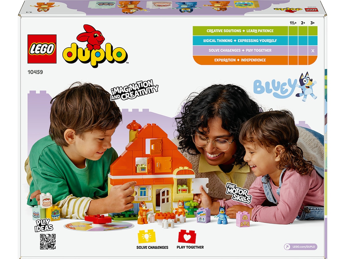LEGO DUPLO Bluey Blueys hus med memoryspil 10459 LEGO