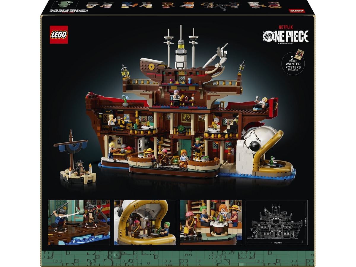 LEGO ONE PIECE Baratie, den flydende restaurant 75640 LEGO