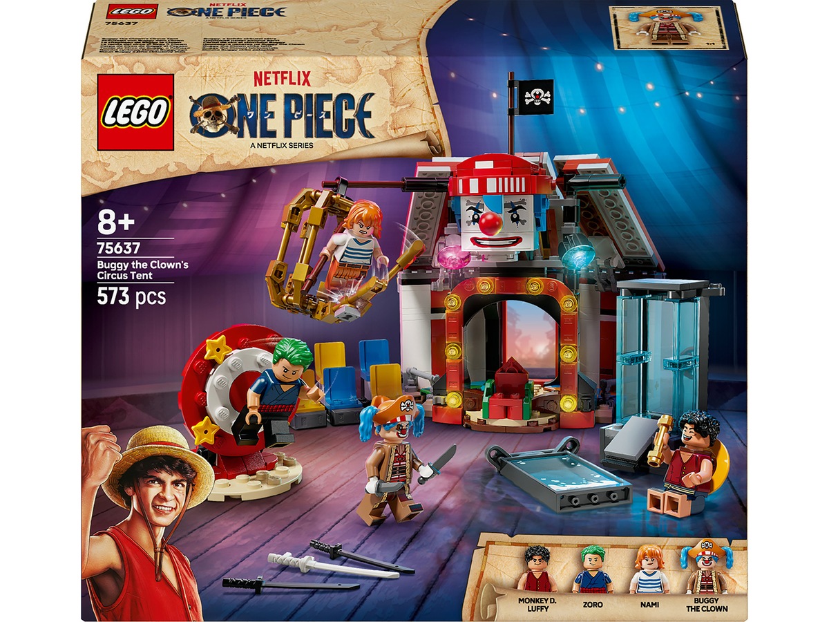 LEGO ONE PIECE Klovnen Buggys cirkustelt 75637 LEGO