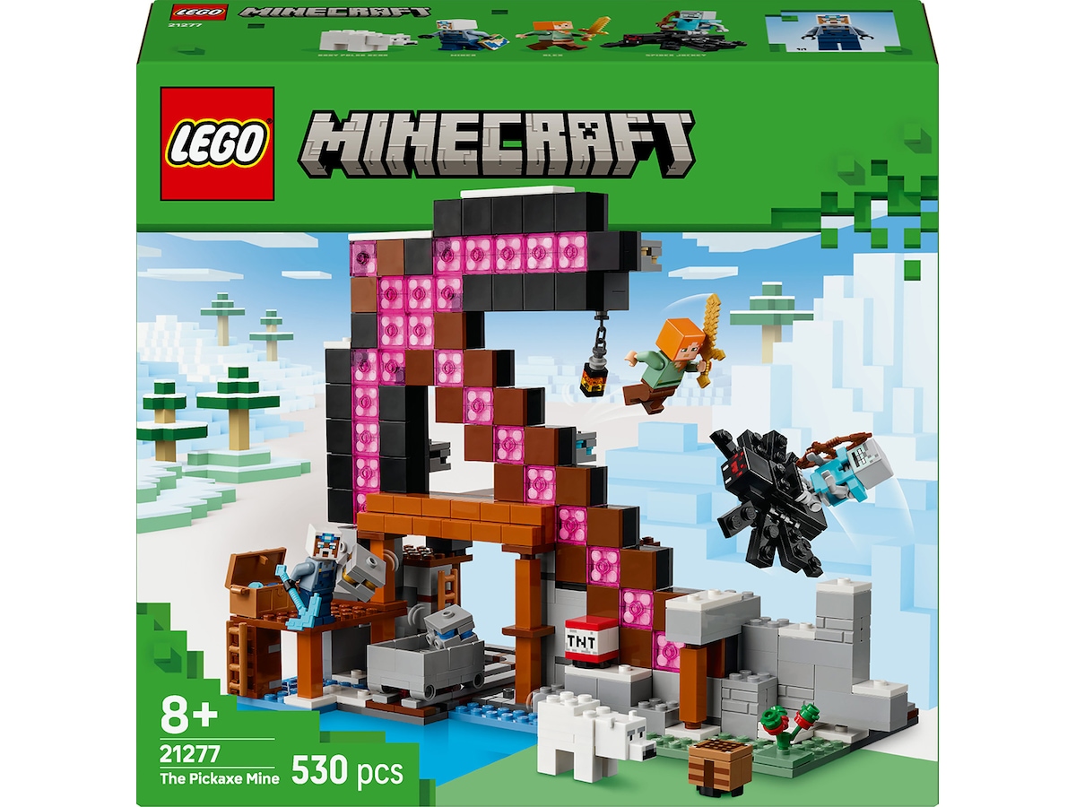 LEGO Minecraft spidshakkeminen 21277 LEGO