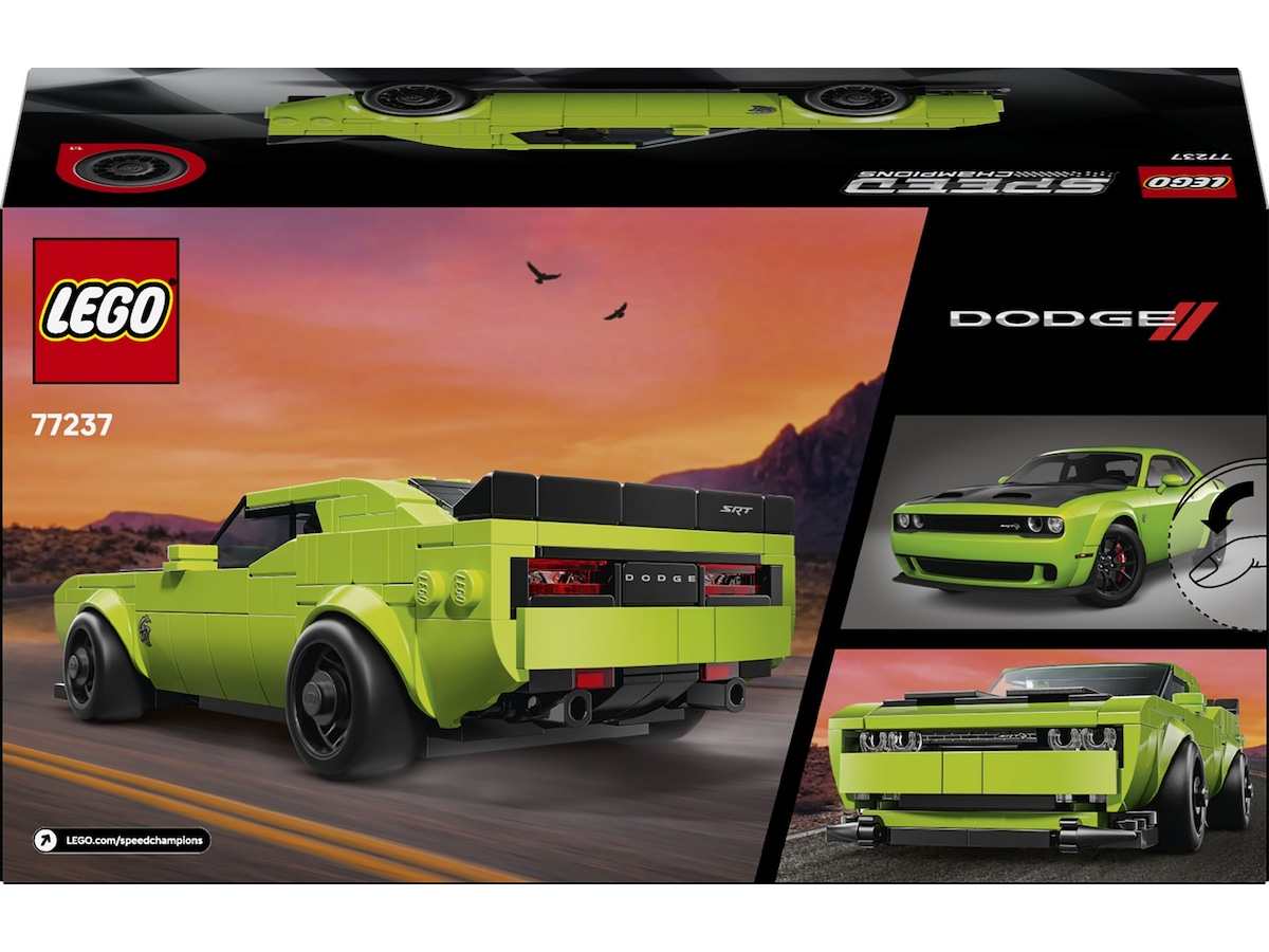LEGO Speed Champions sportsvognen Dodge Challenger SRT Hellcat 77237 LEGO